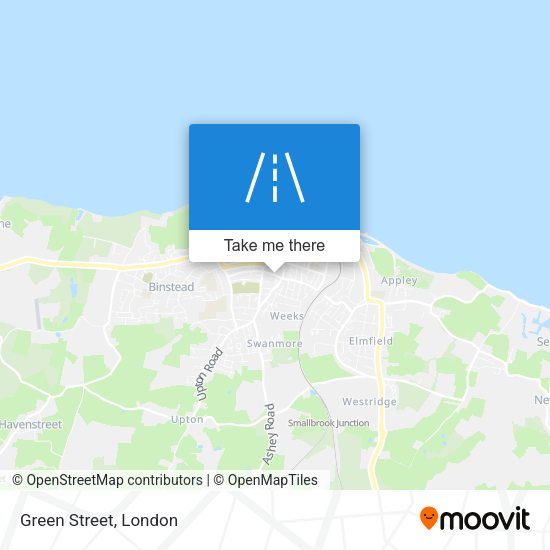 Green Street map