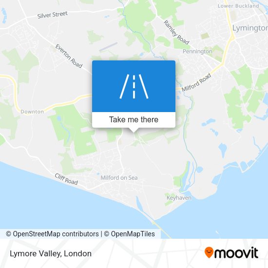 Lymore Valley map