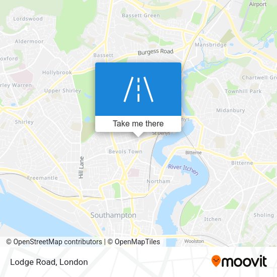 Lodge Road map