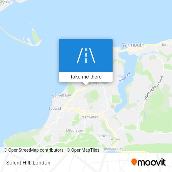 Solent Hill map
