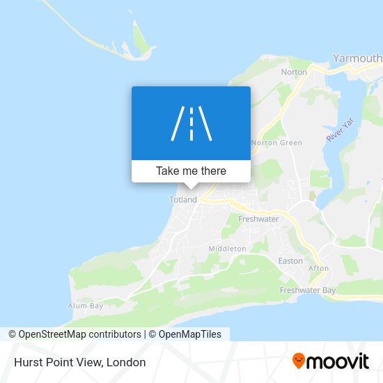 Hurst Point View map