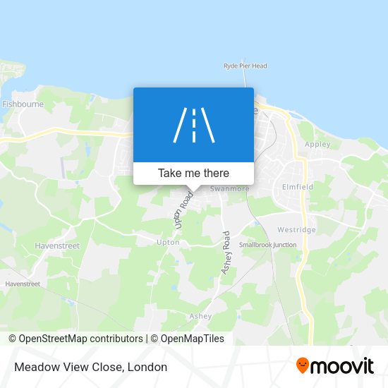 Meadow View Close map