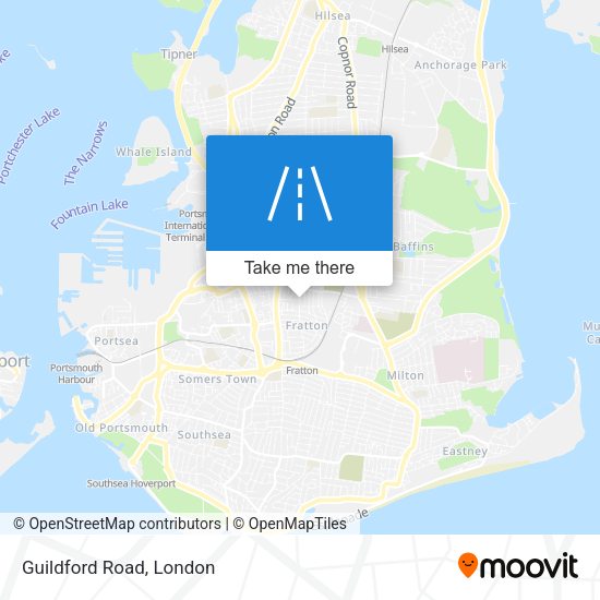 Guildford Road map