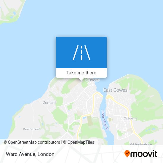 Ward Avenue map