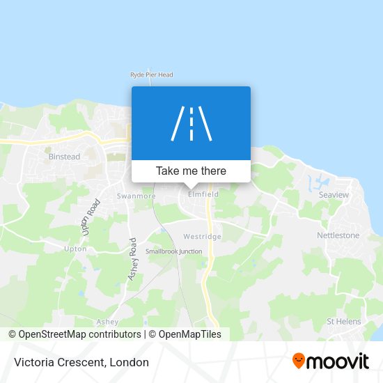 Victoria Crescent map