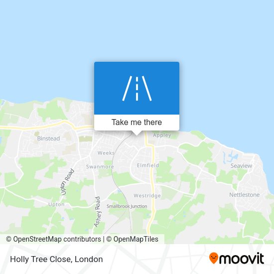 Holly Tree Close map