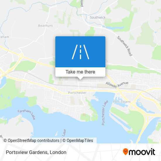 Portsview Gardens map