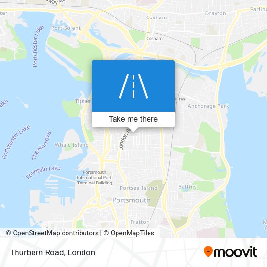 Thurbern Road map