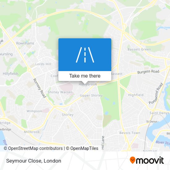 Seymour Close map