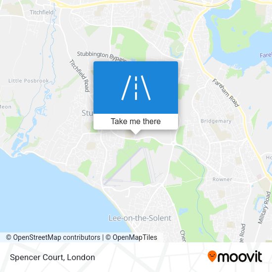 Spencer Court map