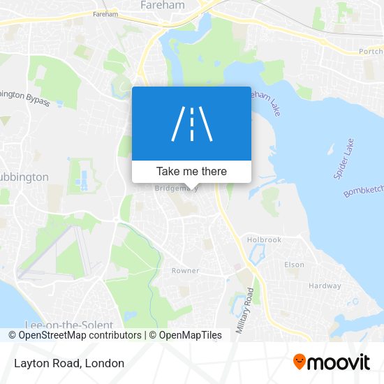 Layton Road map