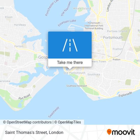 Saint Thomas's Street map