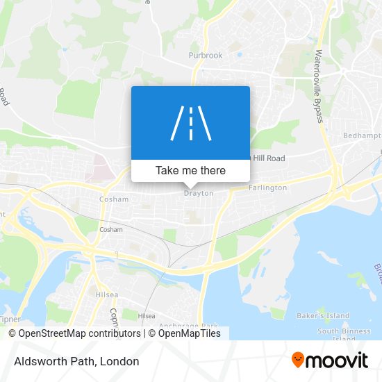 Aldsworth Path map