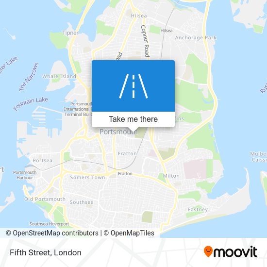Fifth Street map