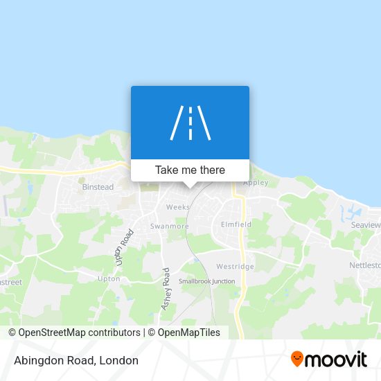 Abingdon Road map