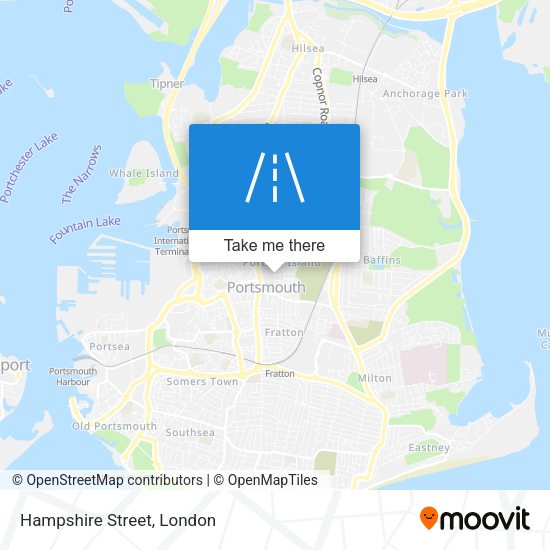 Hampshire Street map