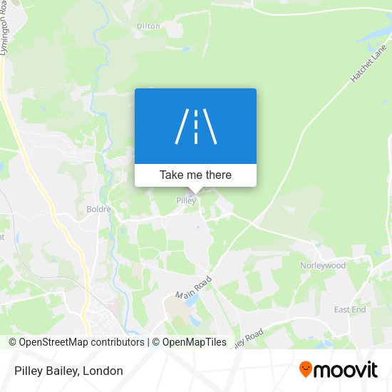 Pilley Bailey map