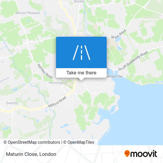 Maturin Close map