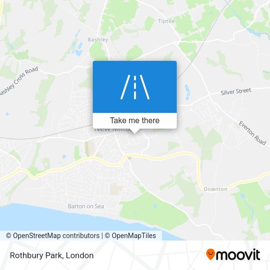 Rothbury Park map