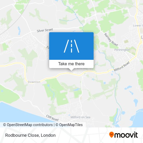 Rodbourne Close map