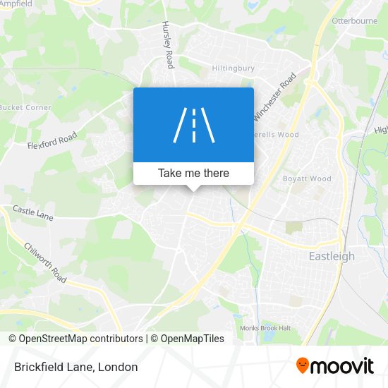 Brickfield Lane map