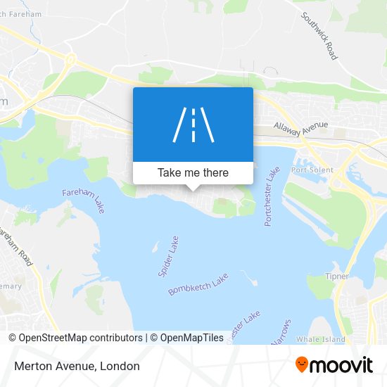 Merton Avenue map
