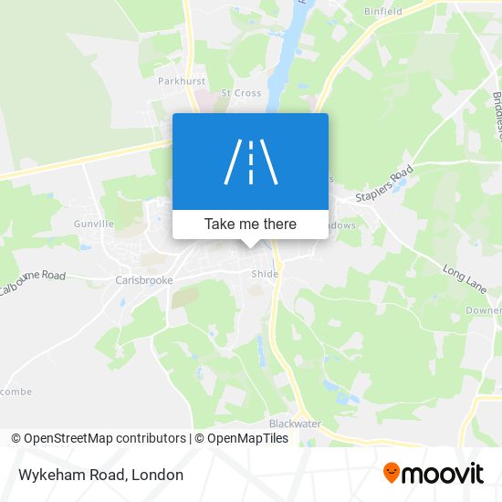 Wykeham Road map