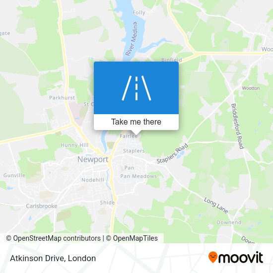 Atkinson Drive map