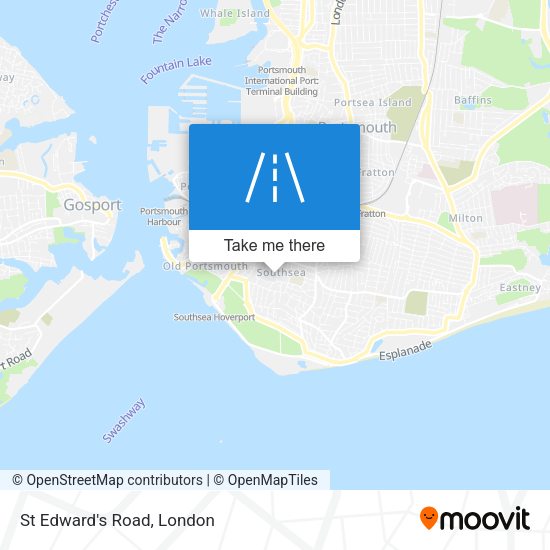 St Edward's Road map