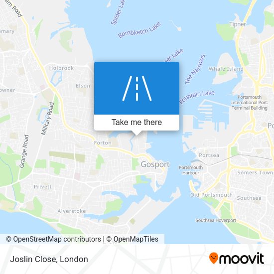 Joslin Close map