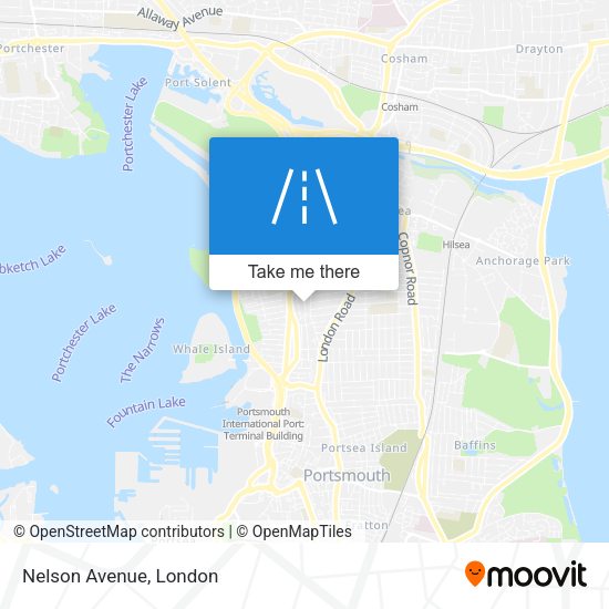 Nelson Avenue map