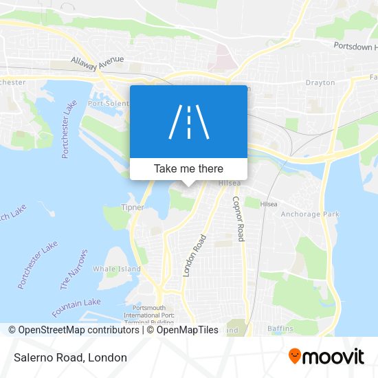 Salerno Road map