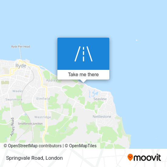 Springvale Road map