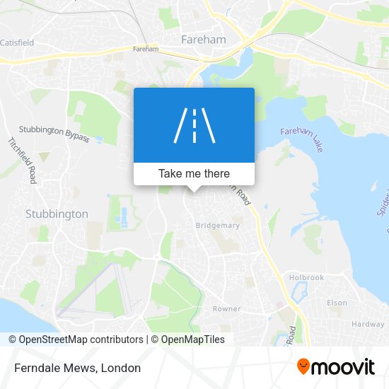 Ferndale Mews map