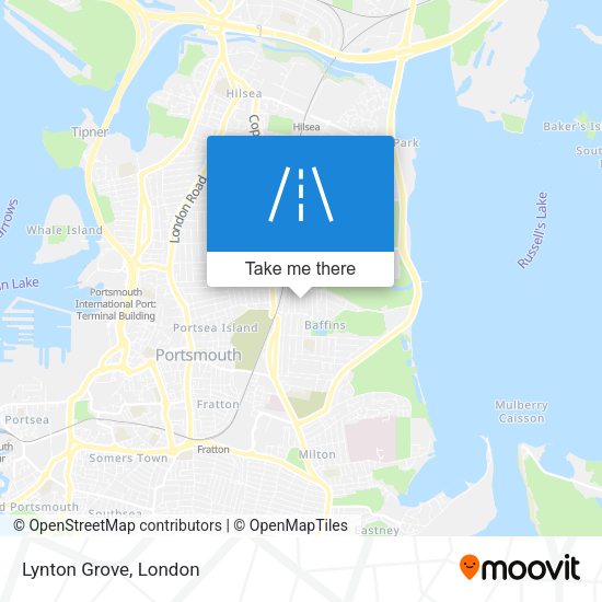 Lynton Grove map