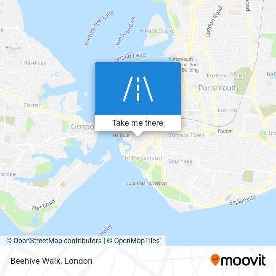 Beehive Walk map