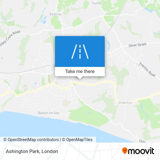 Ashington Park map