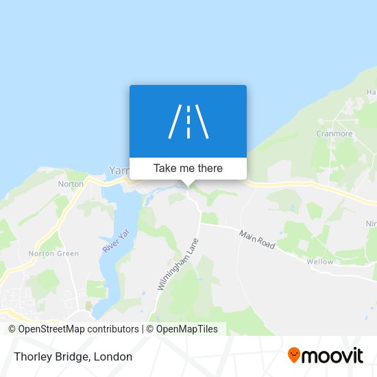 Thorley Bridge map