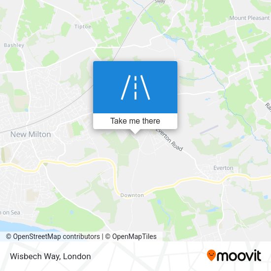 Wisbech Way map