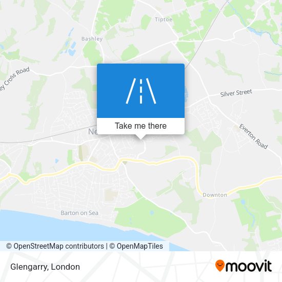 Glengarry map