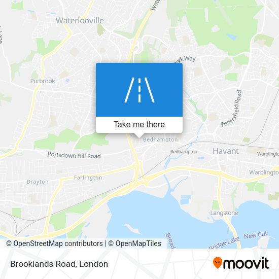 Brooklands Road map