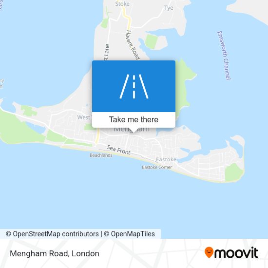 Mengham Road map