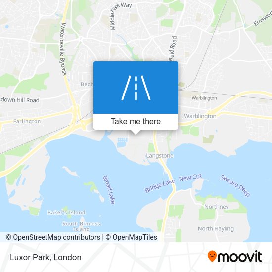 Luxor Park map