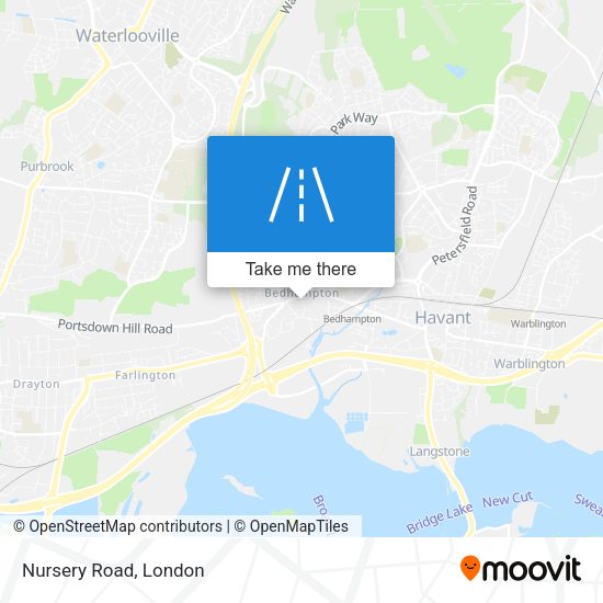 Nursery Road map