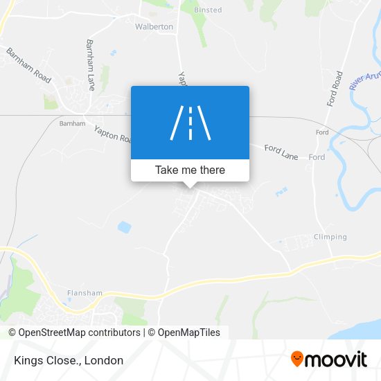 Kings Close. map