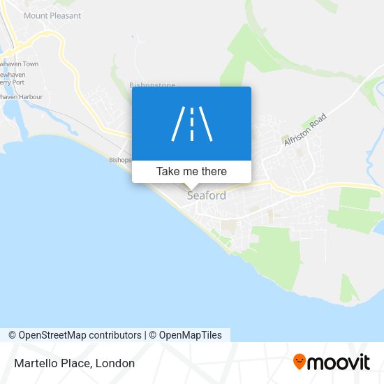 Martello Place map