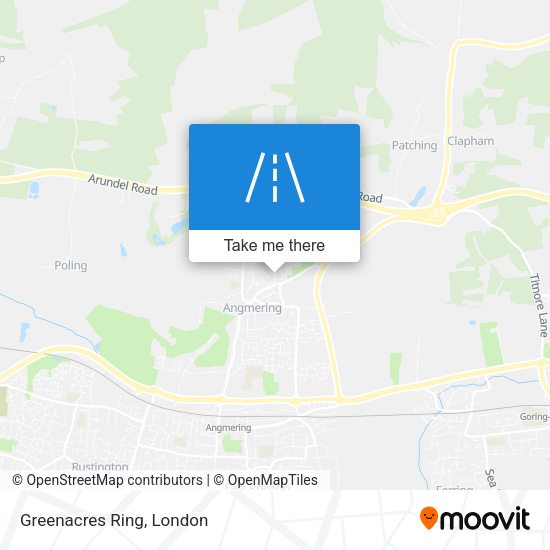 Greenacres Ring map