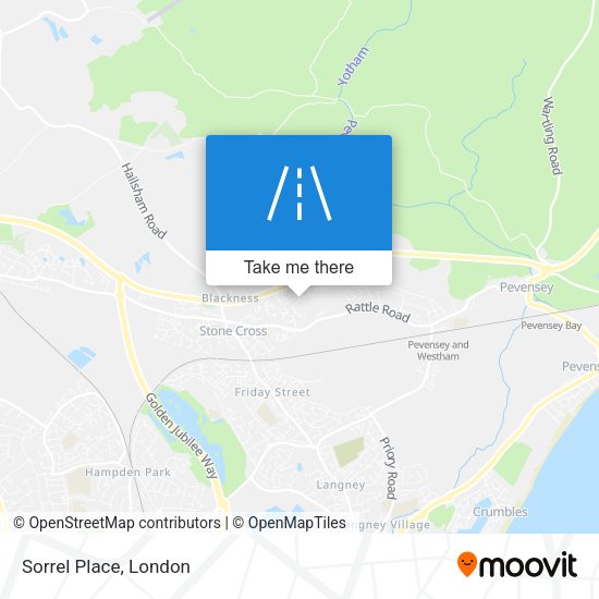Sorrel Place map