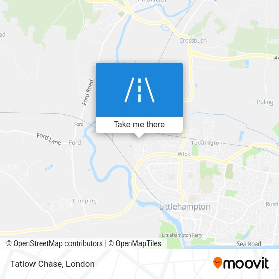 Tatlow Chase map