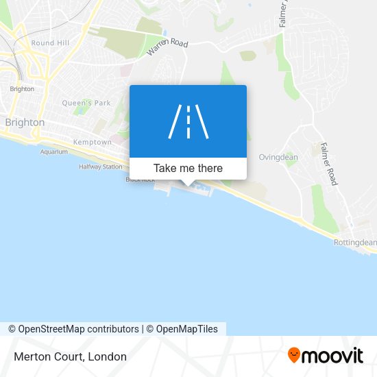 Merton Court map